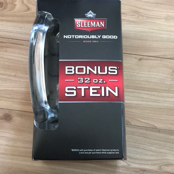 32oz New in the Box Sleeman Stein - Picture 2 of 3